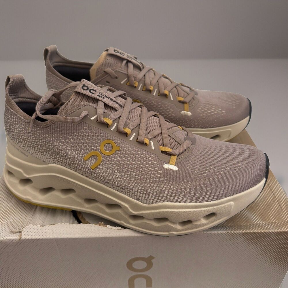 NIB Mens ON Cloudsurfer Max Cinder/Pelican Sneakers Sz 11.5 M